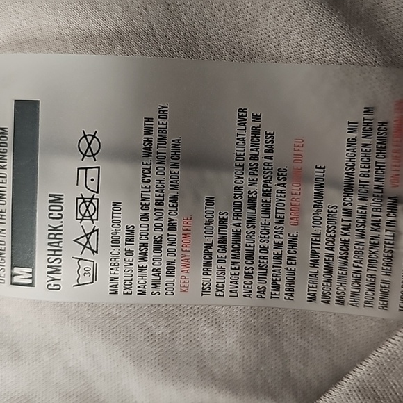 Gymshark medium athletic crop top - Picture 6 of 6